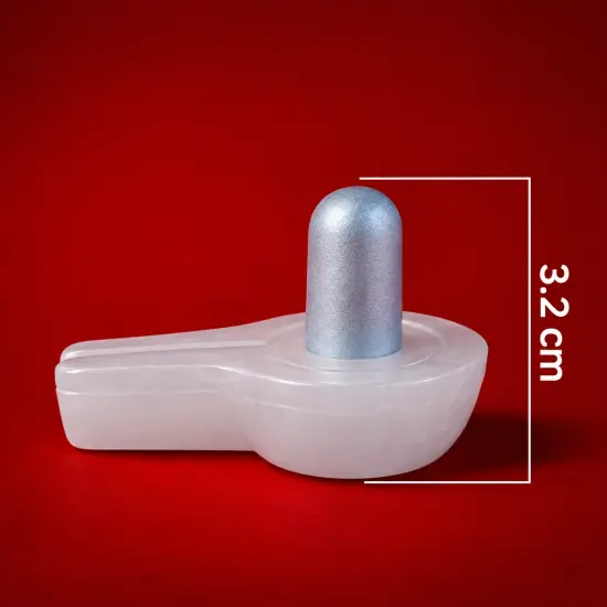 Parad Shivling 20gm with Flat Vedi